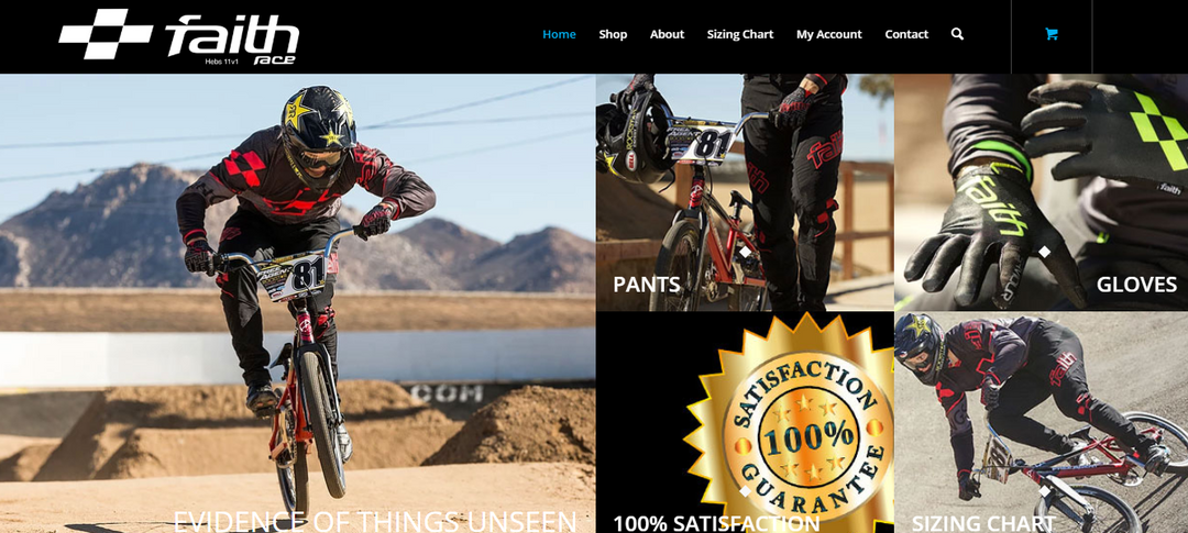 FAITH race gear available from now in store and soon online here as well