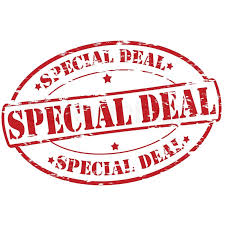 SPECIAL, ONE OFFS and SHOP SOILED