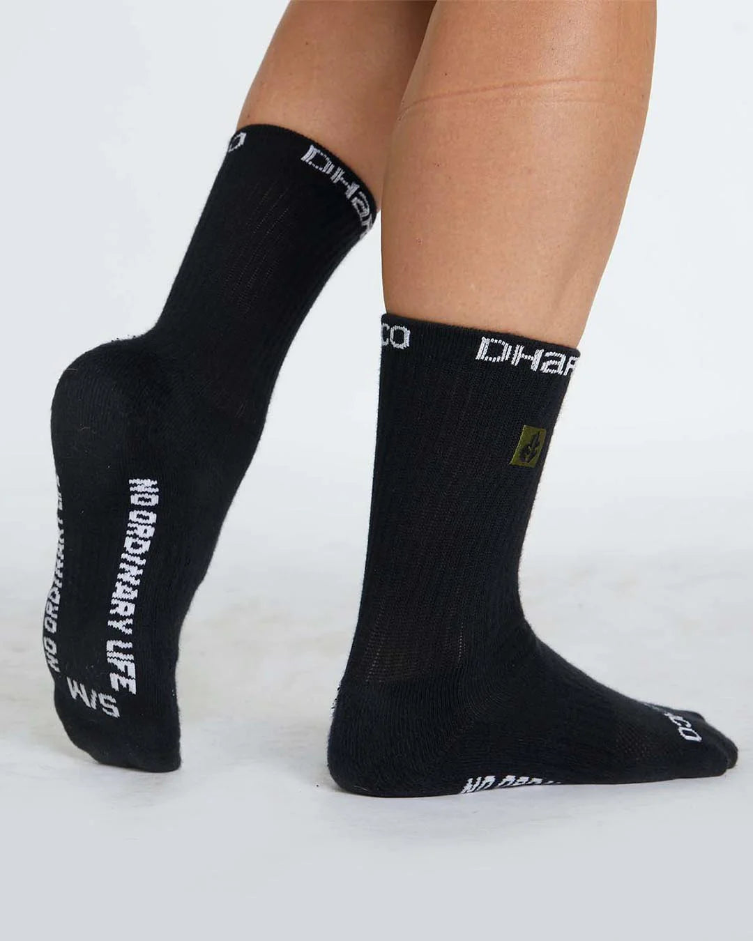 DHaRCO CREW SOCKS | BLACK Youth