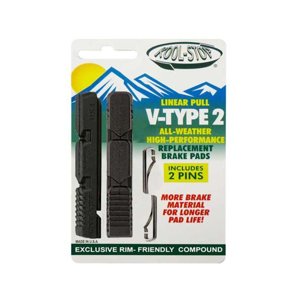 Carbon Vee Brake Inserts Hard