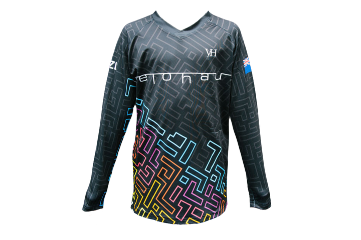 Velohaus Tetris Black racing shirt