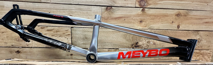 *USED* MEYBO 2025 HSX ALLOY BMX RACE FRAME - BLACK/RED/GREY - PRO 22