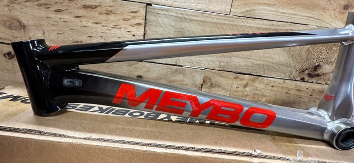 *USED* MEYBO 2025 HSX ALLOY BMX RACE FRAME - BLACK/RED/GREY - PRO 22