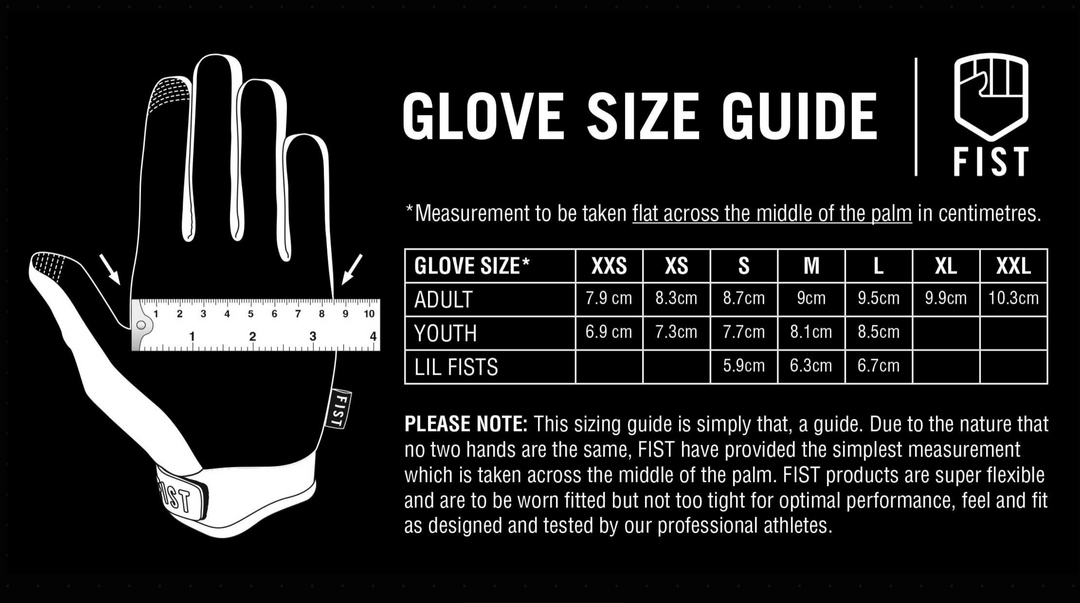 Fist Youth Yella Check Gloves