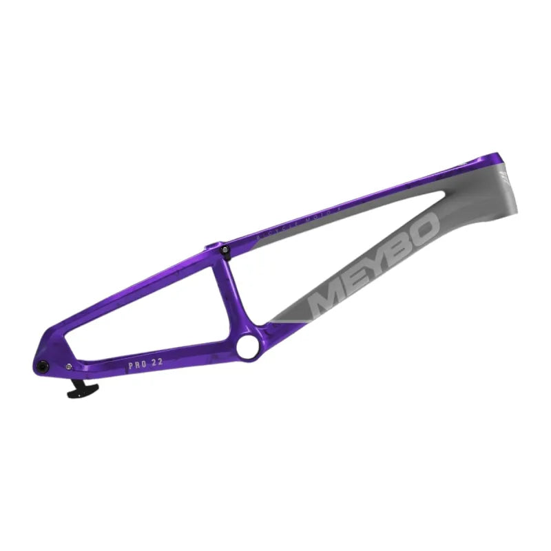 Meybo 2026 HSX Carbon Bmx Race Frame Matte Grey/Grey/Purple