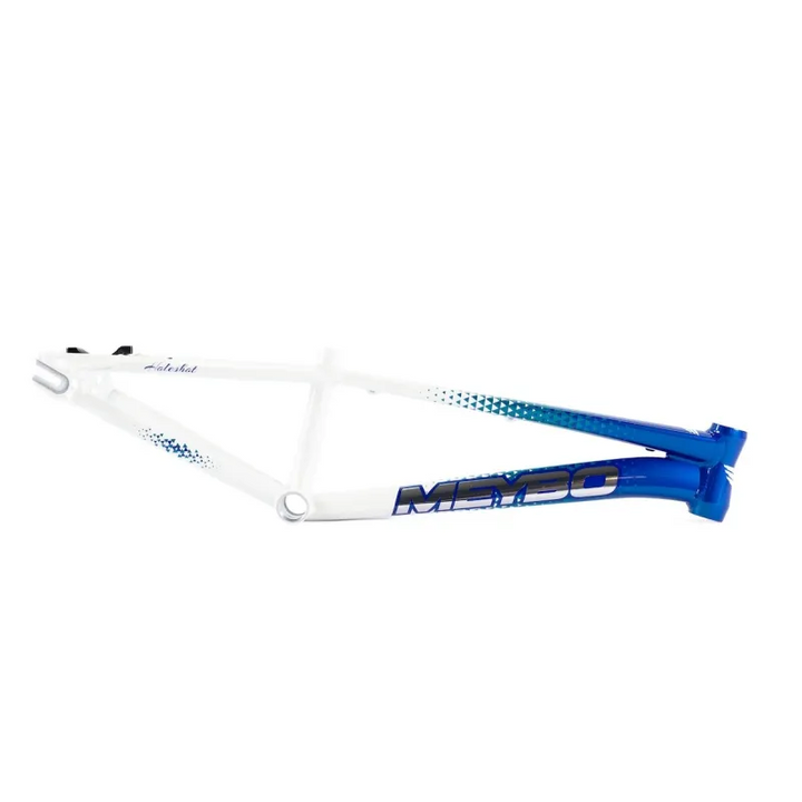 Meybo Holeshot 2026 Bmx Race Frame White/Navy - Cruiser Pro 22