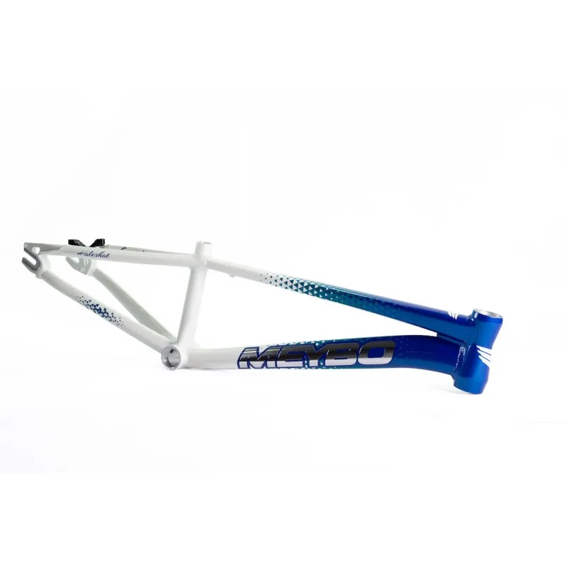 Meybo Holeshot 2026 Bmx Race Frame White/Navy - Cruiser Expert XL
