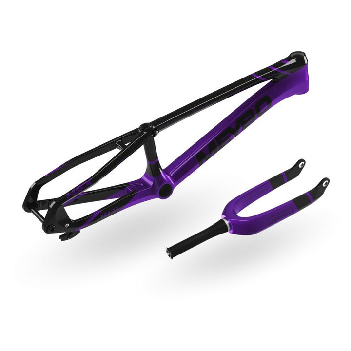 MEYBO HSX CARBON 2025 FRAME/FORK KIT Black/Purple EXPERT XL